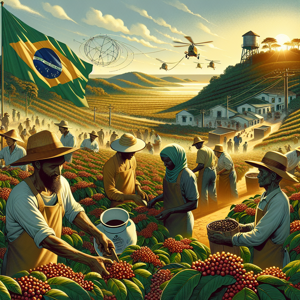 Brasil se tornou o maior produtor de café